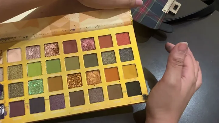 Asmr showing you my eyeshadow palettes eyeshadow palette collection asmr soft spoken in English