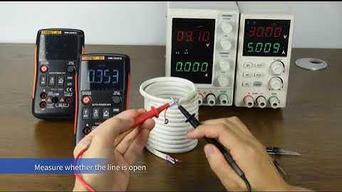 ANENG Q1 Digital Multimeter – 9999 Counts True-RMS Tester