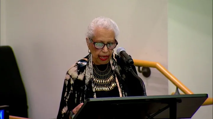 Speech of the Honorable Constance NEWMAN