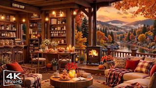 Stress Relief with Smooth Fall Jazz 🍂 Cozy Coffee Shop Ambience & Relaxing Jazz Instrumental Music screenshot 5