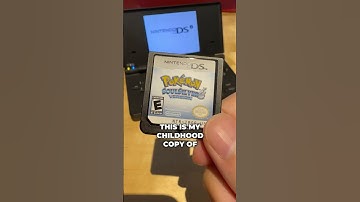 My 14-year-old Pokemon SoulSilver save! #shorts