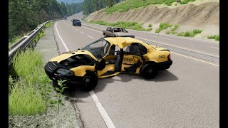 Beamng.Drive: "Крутые катастрофы, разрушаем всё на пути!