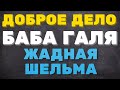 ДОБРОЕ ДЕЛО вместе. Баба Галя - ЖАДНАЯ шельма | Правдивая Ольга