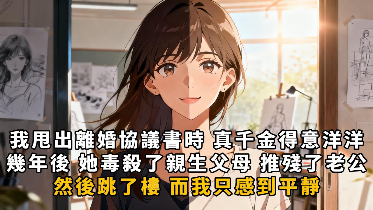 真千金回來後，搶我父母搶我老公，沒人願意留我。幾年後，全家回來和我道歉，但她毒殺了父母，推殘了老公，然後跳了樓。而我，終於能過上平靜的生活了。