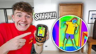 I CHEATED in Hide and Seek Using THERMAL Cameras! *PRANK*