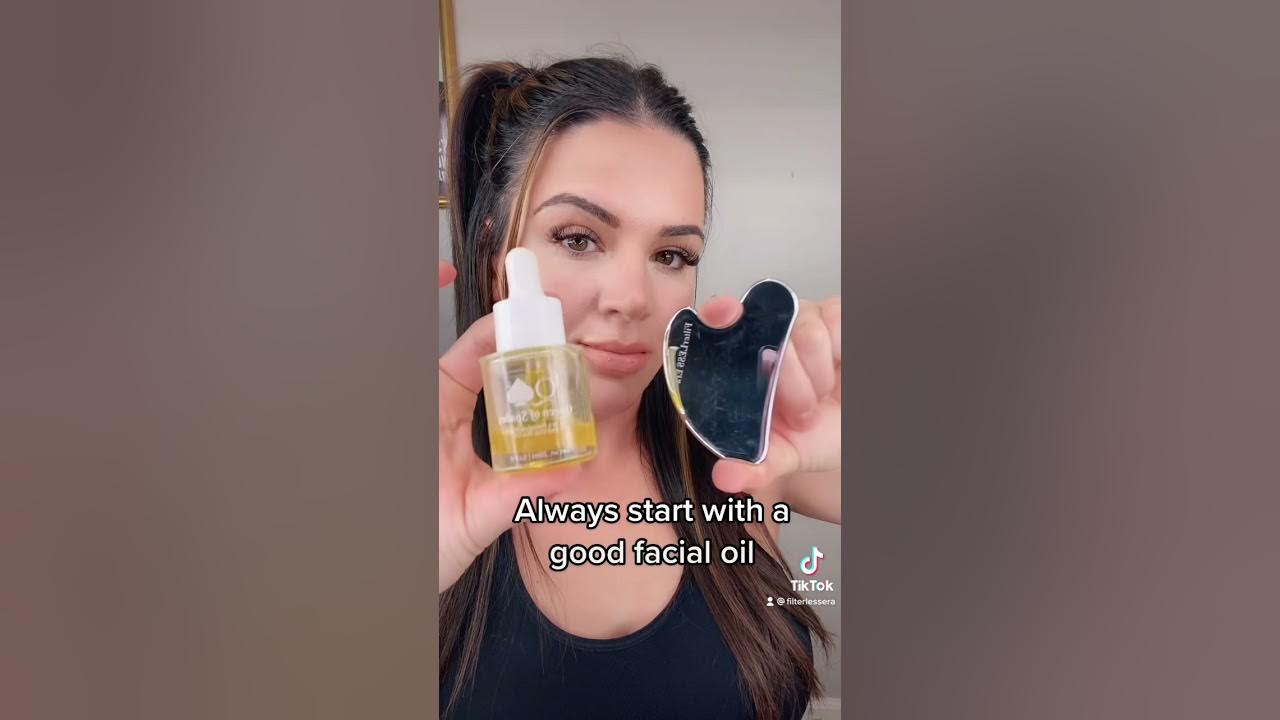 Sculpt and depuff your nose with gua sha for a smaller nose YouTube