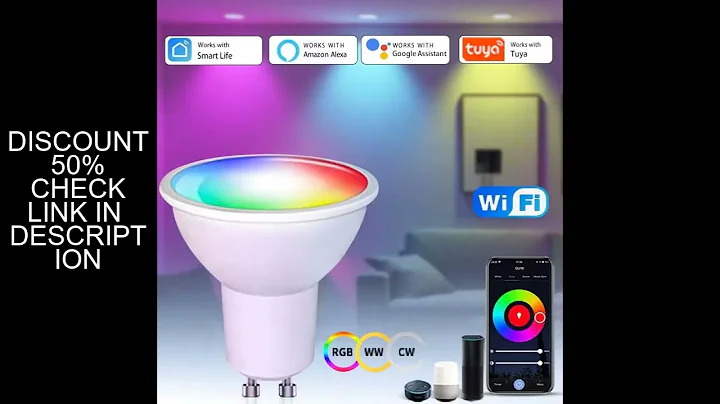 5W 7W 9W 220V 110V Tuya Smart WiFi GU10 LED Bulb Spotlight Alexa Lamp RGBCW Smart Life APP Control W