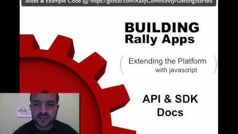 Build Rally Apps: SDK and API Documentation