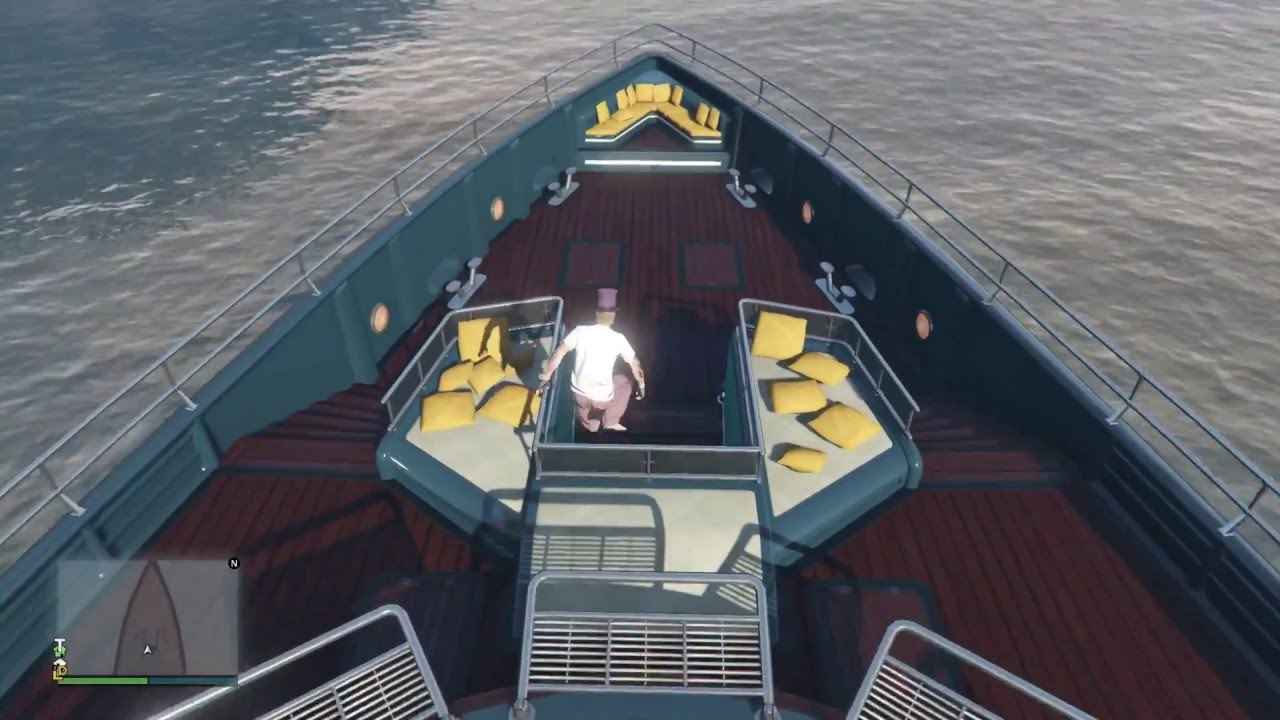 GTA V: Tour of the Pisces Super Yacht