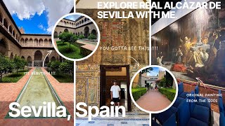 Explore Real Alcazar De Sevilla With Me Travel Vlog Sevilla Spain