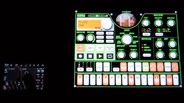 Performing Demo:iELECTRIBE and Bassline.