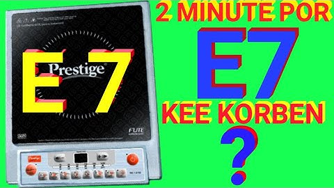 prestige 1.0 V2 induction cooker error E7 solutions@Electronics problem solutions#electronics #e0