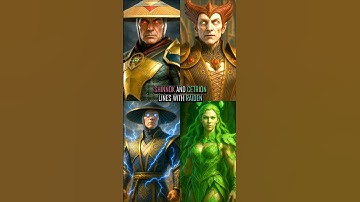 Raiden Lines with Shinnok and Cetrion in MkX , MK11 And Mk1 Khaos Reigns #mortalkombat1havik