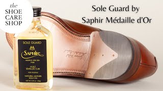Famous Protecting the soles of your shoes with Sole Guard by Saphir Médaille d'Or Profile