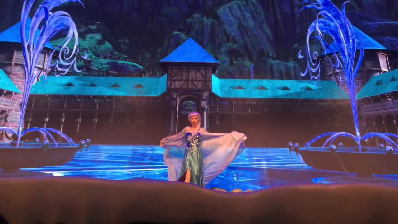 Frozen Sing Along Celebration At Hollywood Studios Let it go Walt