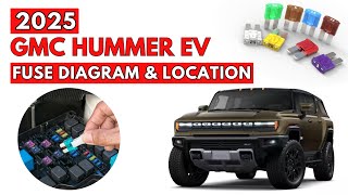 2025 Gmc Hummer Ev Fuse Box Diagrams And Location Guide