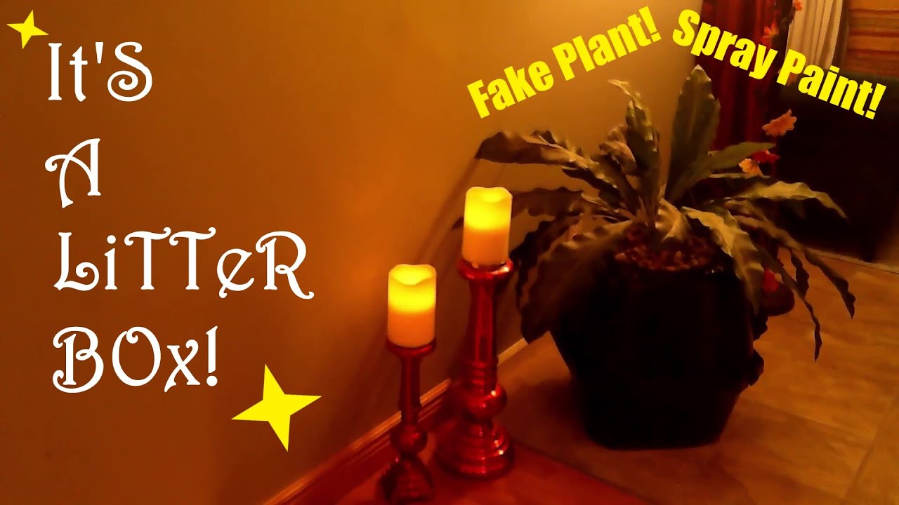 Making a Gothic Litter Box Disguise! YouTube