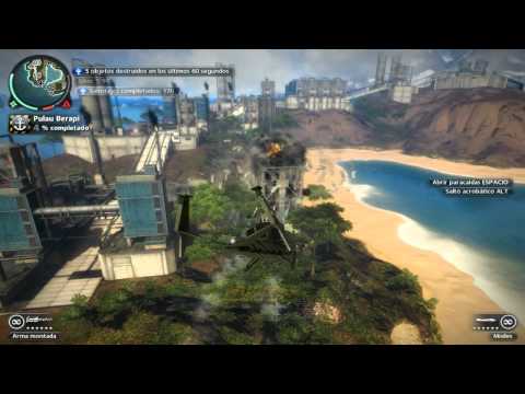 Just Cause 2 Gameplay On NVIDIA 9500 GT - HD -