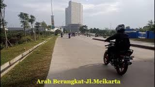 JALAN YANG DILALUI KERJA KOTA CIKARANG | video perspektif