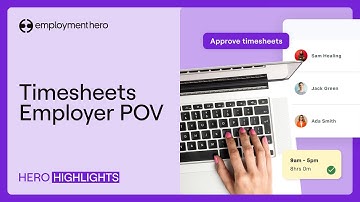 Timesheets -  Admin Experience | Hero Highlights