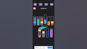 water sort puzzle level 44