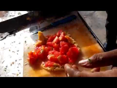 Tomato bajji masala | Evening Snacks | Spicy Street Food | Hyderabad Street Food | Street Food Zone