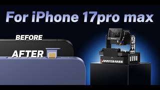 Automatic K150 SIM Card Slot Cutting for iPhone 17 ProMax PCB #SIMSlotCutting #XwitzealK150