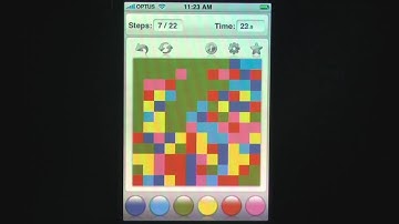 Flood It Pro iPhone Gameplay Video Review - AppSpy.com