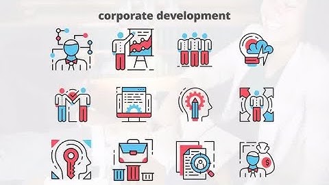 Corporate Development – Flat Animation Icons After Effects Templates