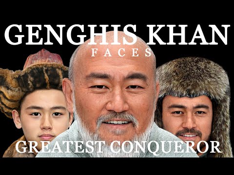 चंगेज खान - मंगोल - महानतम विजेता - वास्तविक चेहरे