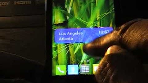 alcatel evolve,  how to add widgets