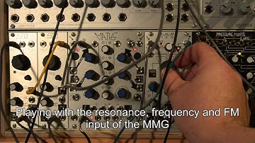 Make Noise 2 x STO MMG Maths Pressure-Points Demo Eurorack Modular Synthesizer