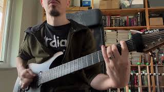 Meshuggah - Neurotica (Guitar Playthrough)