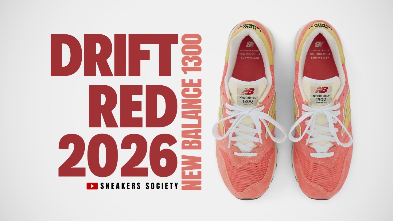 DRIFT RED 2026 New Balance 1300 | DETAILED LOOK + PRICE - YouTube