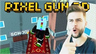 LANDING AT SCHOOL ONLY! THE ONE LOCATION CHALLENGE | Pixel Gun 3D