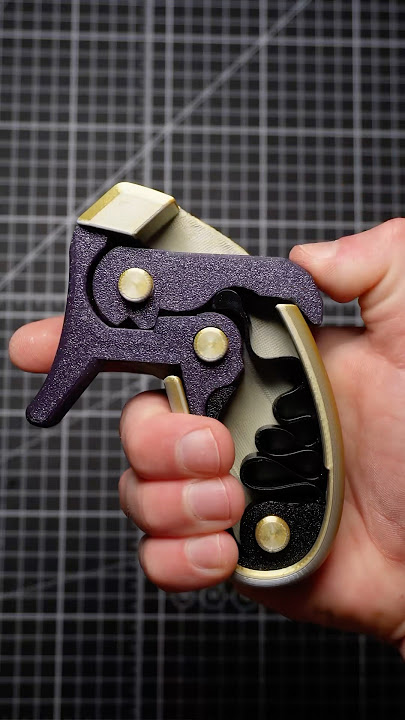 3D printed fidget trigger