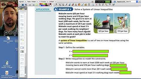 1.6 Video Notes (part 1): Linear Systems