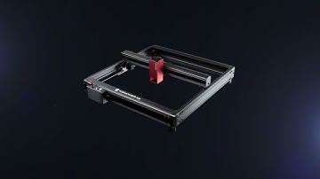 Wizmaker L1 24W Laser engraving machine animation video