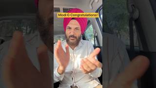 Congratulations Modi G #modi