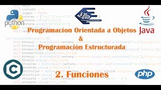 OOP and Structured Programming Course 2 Functions