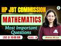 HP JBT Commission 2026 | Mathematics Class-24 | Theory + MCQs | By Akshita mam | Civilstap