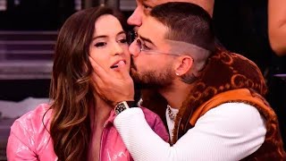 Maluma and Natalia Barulich