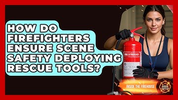 How Do Firefighters Ensure Scene Safety Deploying Rescue Tools? - Inside the Firehouse