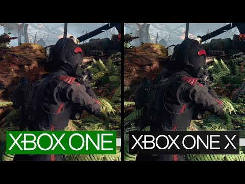 : Xbox One X vs Xbox One | 4K Graphics Comparison