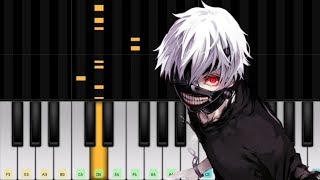 تعلم عزف اغنية طوكيو غول tokyo ghoul opening 1 - unravel على البيانو