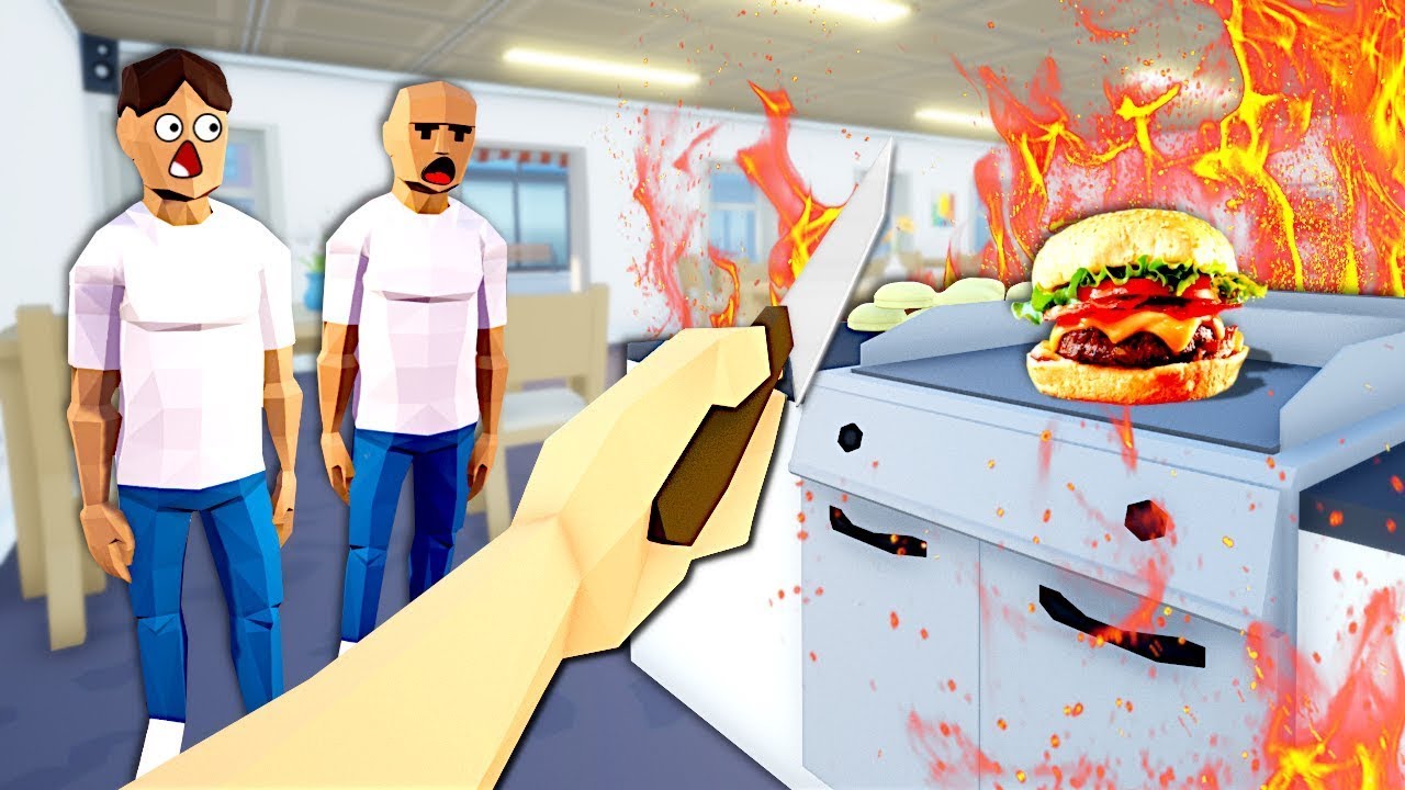 ИГРАЯ One armed cook!!!
