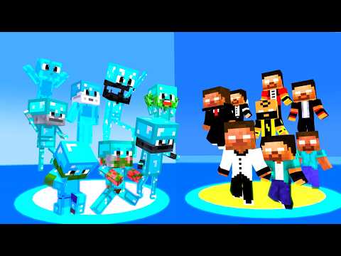 Herobrine vs Monsters: The Ultimate Minecraft OBSTACLE COURSE! 🏃‍♂️💨