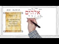 "Elohim" in ancient Hebrew!