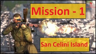 🔥 Sniper Elite 4 with Extreme Sniper Skills HD Gameplay Part-1 || San Celini Island || PS4