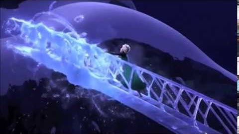 Elsa and Jack Frost Let it go duet featuring Court Clark